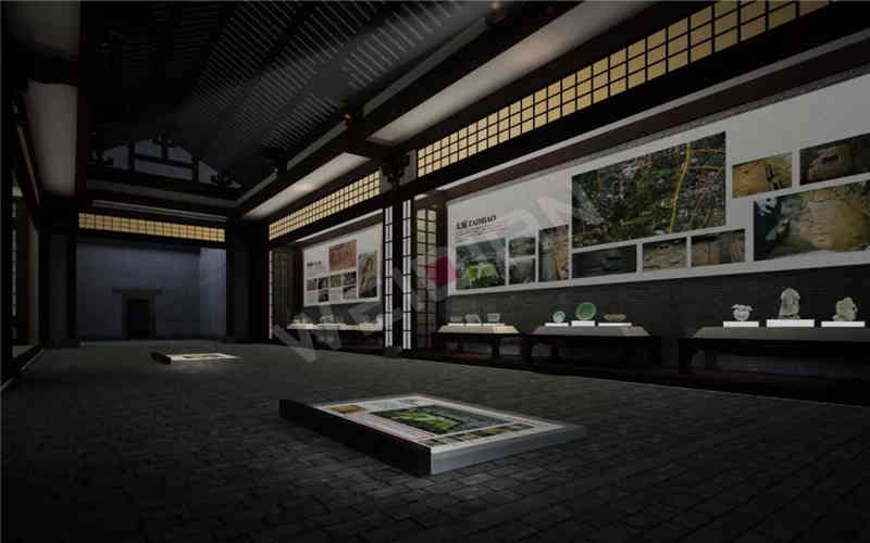 杭州南宋官窯博物館展廳設計效果圖